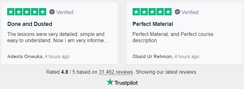 TrustPilot Customer Review