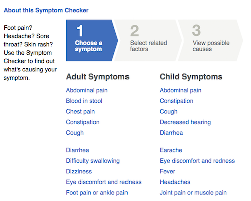 Are medical symptom checkers accurate?