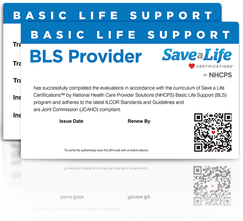 BLS Provider Card