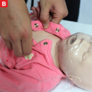 Infant CPR Chest Compressions