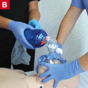 BLS bag mask adult B