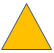 orange triangle representing assistance needed or hazardous spill