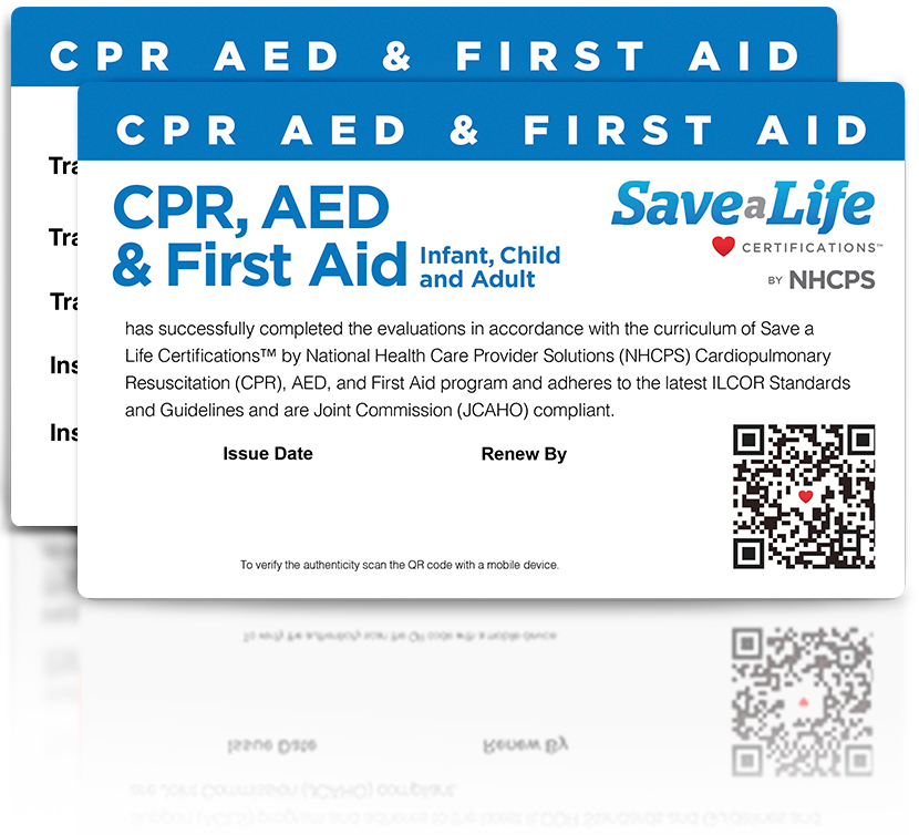 CPR Provider Card